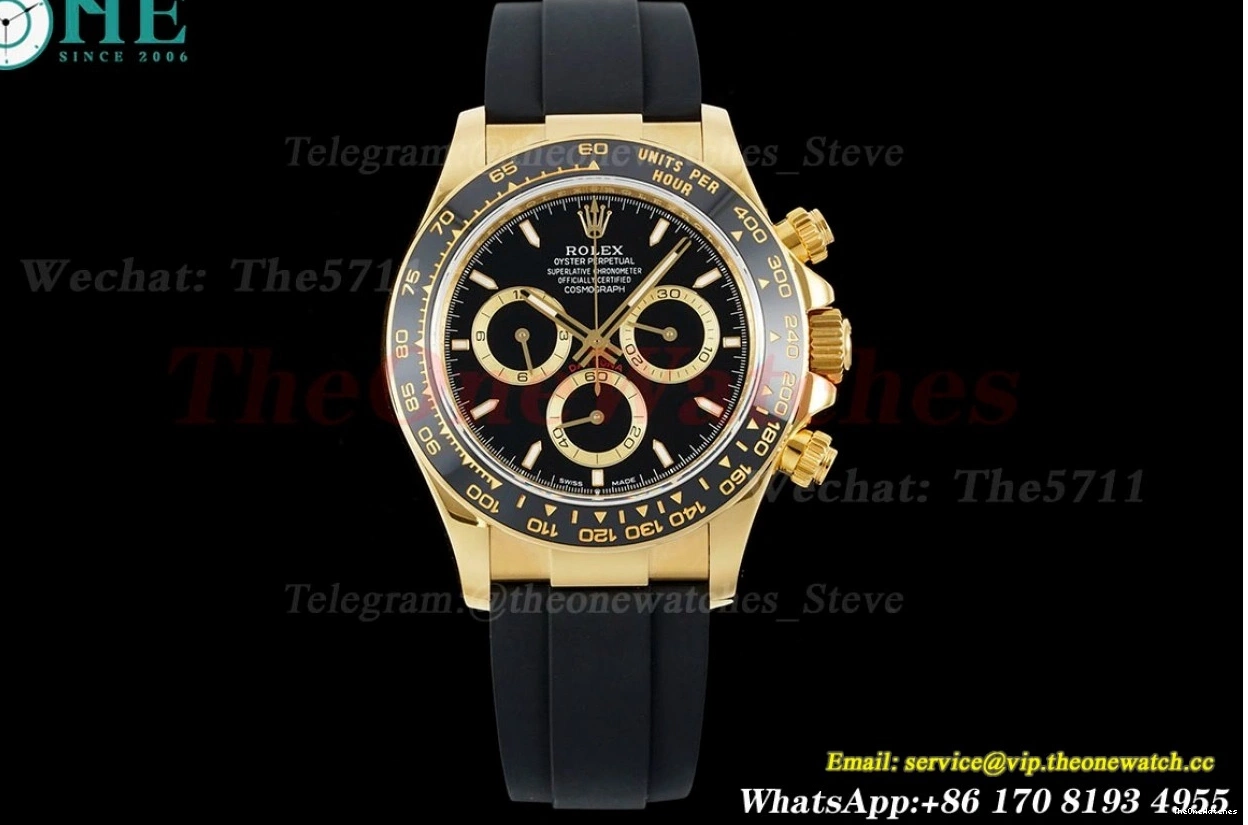 40mm 126518 Weight) QF Daytona Black (Gain YG RU SH4131 Dial 0325